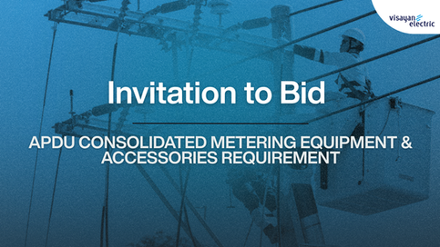 APDU CONSOLIDATED METERING EQUIPMENT & ACCESSORIES REQUIREMENT